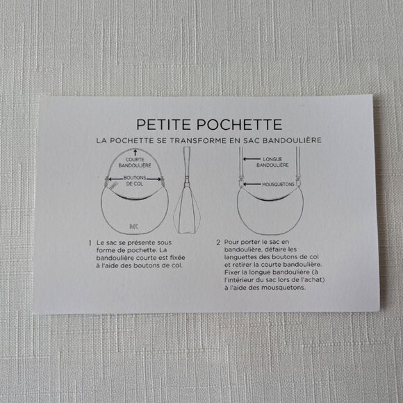 Michael Kors Kyla Small Signature Logo Convertible Pouchette in Mulberry NWT - Picture 7 of 11